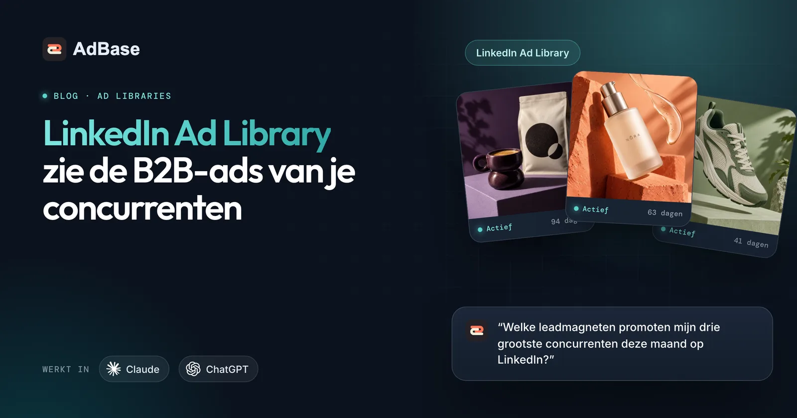 LinkedIn Ad Library: zie de B2B-ads van je concurrenten